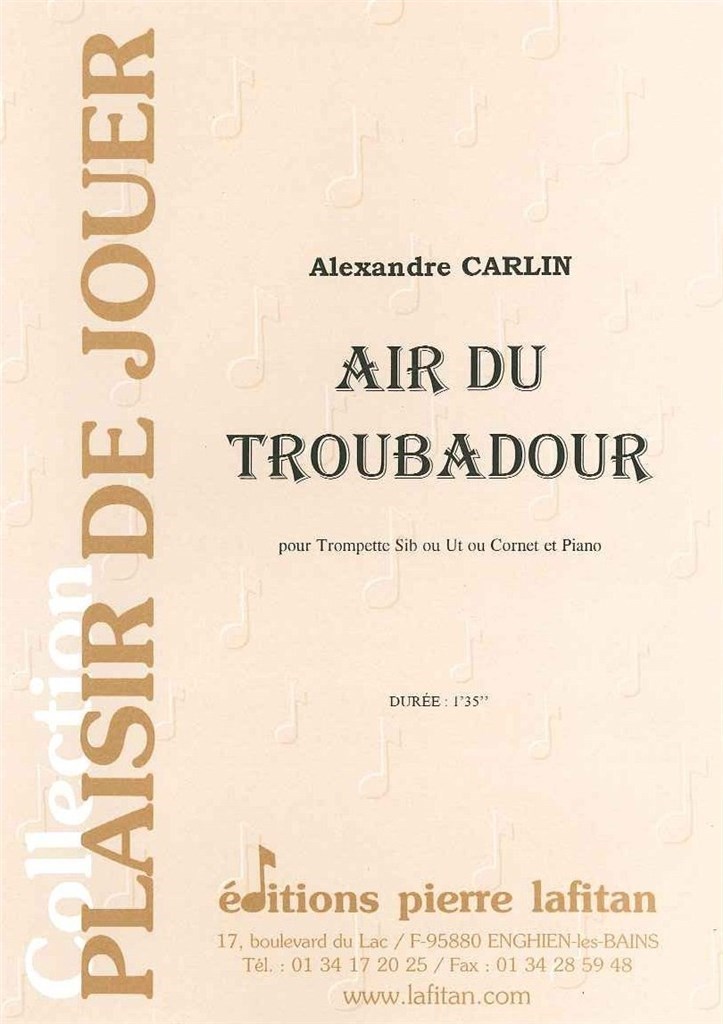 Air du Troubadour